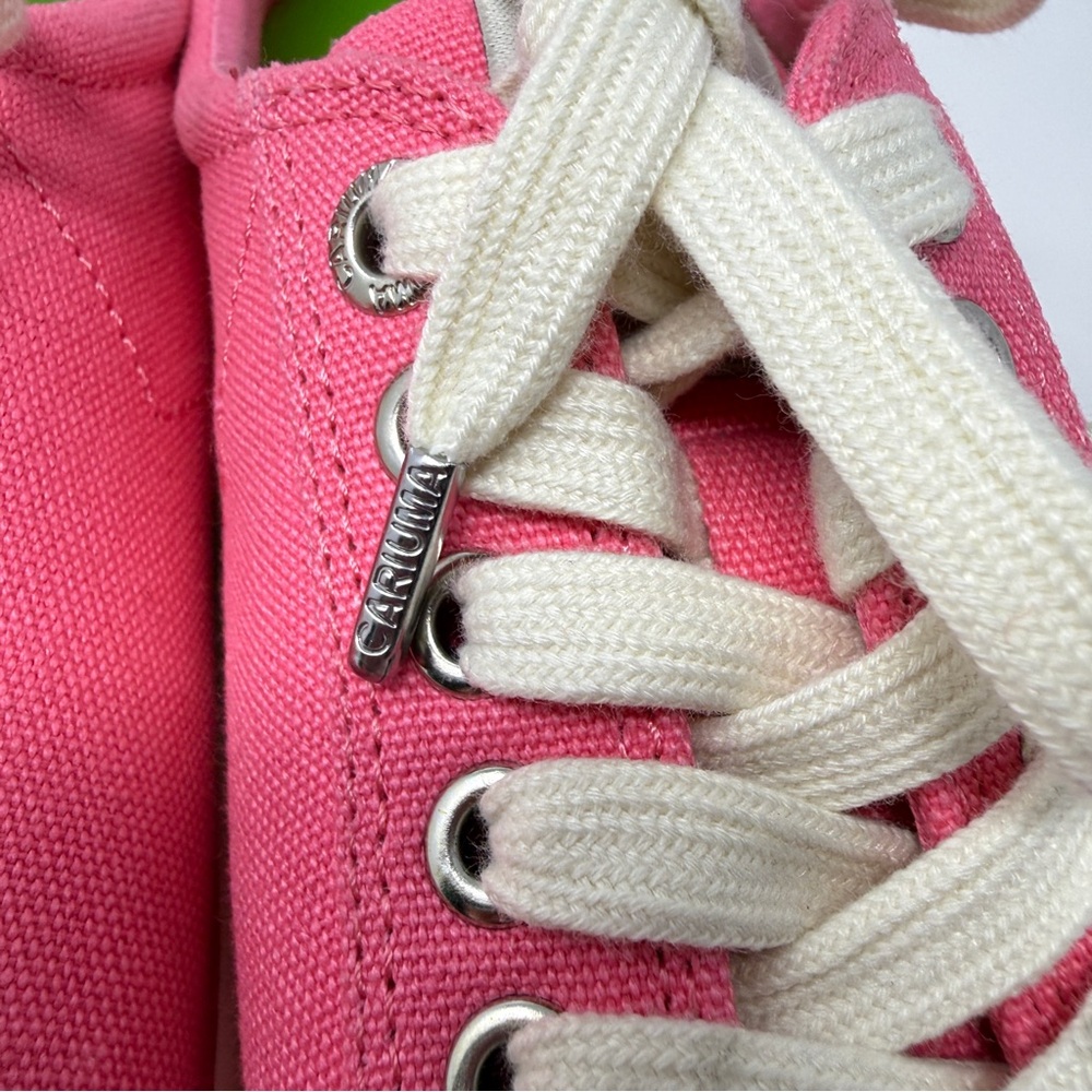 CARIUMA OCA Low Pink Lemonade Canvas Sneakers Women's Size 10.5 or Men's Size 9 - Picture 8 of 16